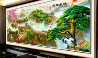 风景十字绣图案大全