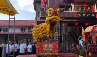 舞狮点睛用什么颜色 舞狮点睛用什么颜色